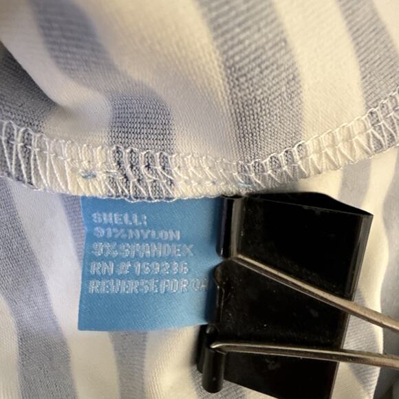 J McLaughlin Womens Elora Bangle Stripe Side Tie Sheath Dress Size XL Nautical - Picture 8 of 8